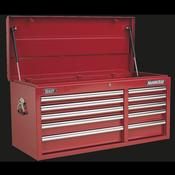 Superline PRO(R) Heavy-Duty Topchest 10 Drawer - Red image