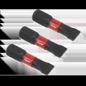 Slotted Impact Power Tool Bits 6.5 x 25mm 3pc image