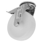 125mm Castor Wheel with Bolt Hole &amp;amp; Total Lock image