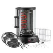 Vertical 360 deg Rotisserie Smokeless Grill 21L Capacity image