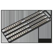 Socket Rail Tray 1/4", 3/8" &amp;amp; 1/2"Sq Drive - Black image