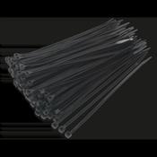 Cable Tie 200 x 4.8mm, Black - Pack of 100 image
