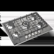 Gas Hob with 5 Cooking Zones 70cm - Stainless Steel image