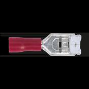 Piggy-Back Terminal 6.3mm, Red - Pack of 100 image