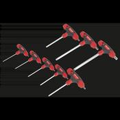 T-Handle Ball-End Hex Key Set 8pc image