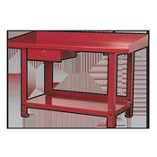 Steel Workbench with Drawer 1.5m image