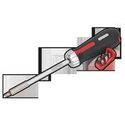 Platinum Fine Tooth Ratchet Screwdriver Set 8pc image