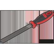 Flat Engineer's Hand File 150mm image