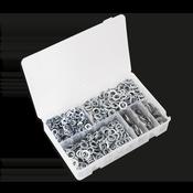 Zinc Plated Spring Washer Assortment M6-M16 1010pc - DIN 127B image