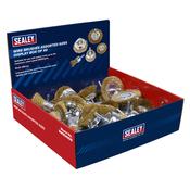 Crimped Wire Brushes Assorted Sizes - Display Box of 40
