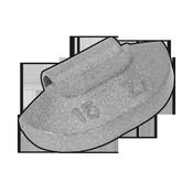 Hammer-On Wheel Weight for Steel Wheels 15g - Pack of 100