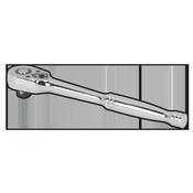 Pear-Head Ratchet Wrench with Flip Reverse 1/4"Sq Drive image