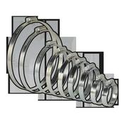 Zinc Plated Hose Clip Assortment 44-160mm 26pc image