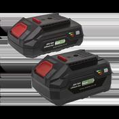 SV20 Series Power Tool Battery 20V 2Ah &amp;amp; 4Ah - Pack of 2 image