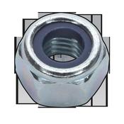 Zinc Plated Nylon Locknut M10, DIN 982 - Pack of 100 image