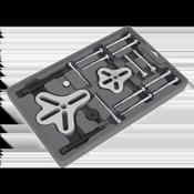 Steering Wheel &amp;amp; Harmonic Balancer Puller Set 18pc image