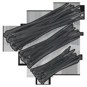 Cable Tie Assortment, Black - Pack of 75 image