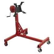 Folding 360 deg Rotating Engine Stand with Geared Handle Drive 450kg Capacity image
