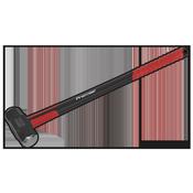 Sledge Hammer with Fibreglass Shaft 10lb image