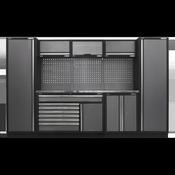 Superline PRO(R) Storage System with Stainless Steel Worktop 3.24m