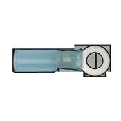 Heat Shrink Ring Terminal 6.4mm, Blue - Pack of 25 image