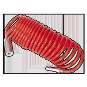 PE Coiled Air Hose with Couplings 5m x 5mm