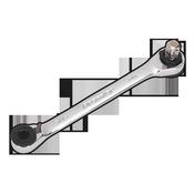 Ratchet Spanner 1/4"Hex x 5/16"Hex Drive with 1/4"Sq Drive Adaptor image
