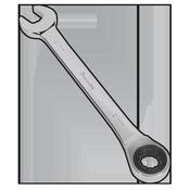 Combination Ratchet Spanner 21mm image