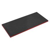 Easy Peel Shadow Foam(R) 1200 x 550 x 30mm - Red/Black