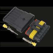 6-Way Superseal Male &amp;amp; Female Connector image