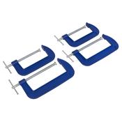 G-Clamp Set 150mm &amp;amp; 200mm 4pc image