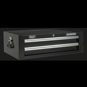 Superline PRO(R) Mid-Box Tool Chest 2 Drawer - Black