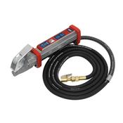 Tyre Inflator with 2.7m Hose &amp;amp; Clip-On Connector