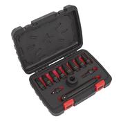 Impact Socket Bit &amp;amp; Accessories Set 3/4"Sq Drive 12pc image