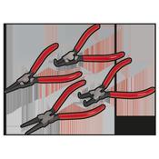 Circlip Pliers Set 180mm 4pc image