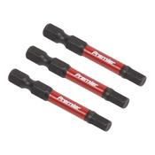 Hex Impact Power Tool Bits 5 x 50mm 3pc image