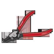 Circlip Pliers External Bent Nose 180mm image