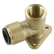 John Guest(R) Brass Wingback Elbow 15mm x 1/2"BSP image