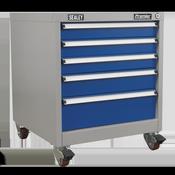 Industrial(TM) Mobile Industrial Cabinet 5 Drawer image