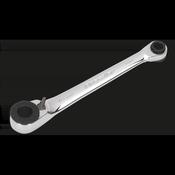 Reversible Ratchet Spanner 1/4"Hex x 10mm Hex image