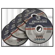 115 x 6mm Grinding Disc 22mm Bore - Pack of 5 image
