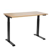 Single Motor Ultra-Quiet Adjustable-Height Electric Sit/Stand Desk - Oak Desktop image