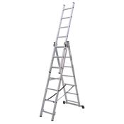 Extension Combination Ladder 3 x 7 Aluminium - EN 131 image