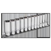 Deep Lock-On(TM) Socket Set 3/8"Sq Drive 12pc image