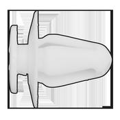 Panel Clip 18mm x 21mm, Hyundai/Suzuki/Toyota - Pack of 20