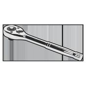 Siegen Pear-Head Ratchet Wrench with Flip Reverse 1/2"Sq Drive image