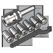 Mill Chuck Set MT2-M10 3-10mm image
