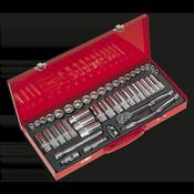 Metric/Imperial Socket Set 3/8"Sq Drive 45pc image