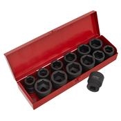 Metric/Imperial Impact Socket Set 3/4"Sq Drive 13pc image
