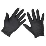 Extra-Thick Powder-Free Disposable Nitrile Gloves, X-Large - Pack of 100 image